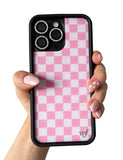 Checkers | Pink iPhone Case