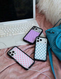 Polka Dot | Lavender and White iPhone Case