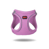 TailPetz Air-Mesh Dog Harness Breathable Comfort Lila