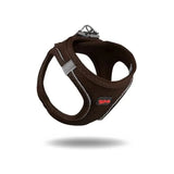 Tailpetz Air-Mesh Dog Harness Breathable Brown Small/Medium