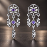 S925 Sterling Silver Pavé Setting CZ Earrings