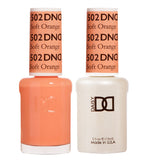 Soft Orange #502 - DND Gel Duo