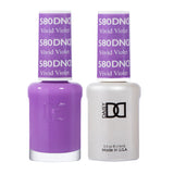 Vivid Violet #580 - DND Gel Duo