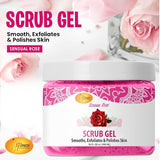 Pedi Scrub Gel 16oz - Sensual Rose