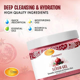 Pedi Scrub Gel 16oz - Pomegranate