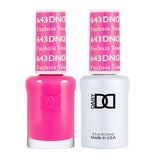 Fuchsia Touch #643 - DND Gel Duo