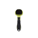 M-Pets Click and Groom Bristle Brush for Cats and Dogs Small