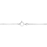 10K White Gold 1.0 Cttw Round-Cut and Princess-Cut Diamond Heart Shaped 18" Pendant Necklace (H-I Color, SI2-I1 Clarity)