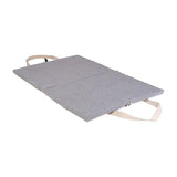 Pet Comfort Zen Portable Dog Bed Light Gray 84x54cm