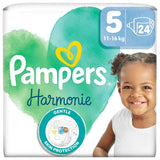 Prima Harmonie Size 5 Baby Diapers for Sensitive Skin 24 Count