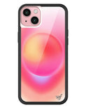 Hot Pink Aura iPhone Case