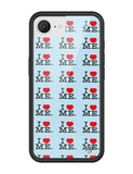 I Heart Me | Blue iPhone Case