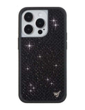 Rhinestone iPhone Case | Black