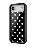 Polka Dot | Black and White iPhone Case