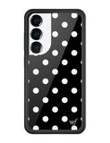 Polka Dot | Black and White Samsung Galaxy Case
