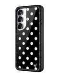 Polka Dot | Black and White Samsung Galaxy Case