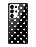 Polka Dot | Black and White Samsung Galaxy Case