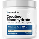 Bucked Up Essentials Creatine, 250 Grams