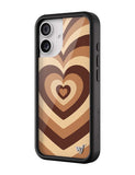 Latte Love | Mocha iPhone Case