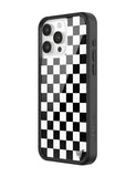 Checkers | Black iPhone Case