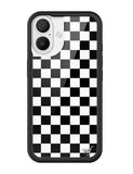 Checkers | Black iPhone Case
