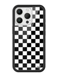 Checkers | Black iPhone Case