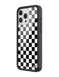Checkers | Black iPhone Case