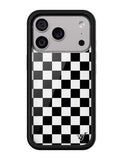 Checkers | Black iPhone Case