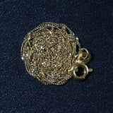 14k Yellow Gold Singapore Chain 1.0mm