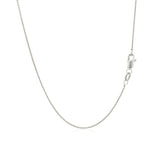 10k White Gold Wheat Chain 0.6mm
