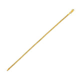 14k Yellow Gold Bismark Bracelet (2.50 mm)