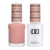 Pray For Peach #886 - DND Gel Duo