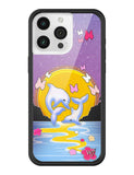 Dolphin Sunset iPhone Case