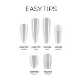 Easy Tips - Almond Small (Short)