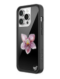 Orchid | Black iPhone Case