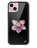 Orchid | Black iPhone Case
