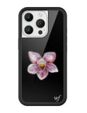 Orchid | Black iPhone Case