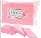Pink Nail Wipes Pads Lint Free - 1000/pack