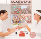 10pc DND Mini Nail Buffer - 80/80 Orange/White JAPAN*