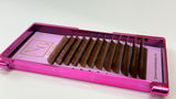 CC Curl - 0.05 - Mix to 8mm-15mm - Brown lashes