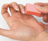 10pc DND Mini Nail Buffer - 80/80 Orange/White JAPAN*