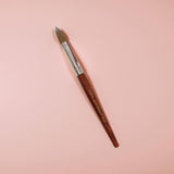 Crimped Brown Brush #22 - 100% Kolinsky