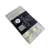 XL NO C Stiletto Natural Acrylic Nail Tips Box - 500pc