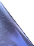 Lilac Metallic Natural Grain Chrome-Tanned Cowhide – Metallic Foil Finish, 1.1–1.3 mm (3 oz), ~20 Sq Ft