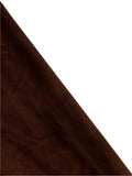 Chocolate Brown Cow Suede – Double Butt, 1.1–1.3 mm (3 oz), ~14 Sq Ft