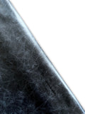 Navy Blue Distressed Cowhide – Chrome-Tanned Automotive and Furniture Upholstery Leather, Waxed Protective Finish, Top Grain, 1.0–1.2 mm (~3 oz), ~50 Sq Ft Whole Hide