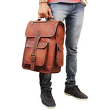 The Hughes Rustic Backpack