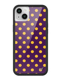 Polka Dot | Purple and Yellow iPhone Case