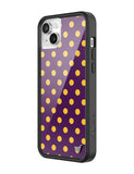 Polka Dot | Purple and Yellow iPhone Case