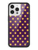 Polka Dot | Purple and Yellow iPhone Case